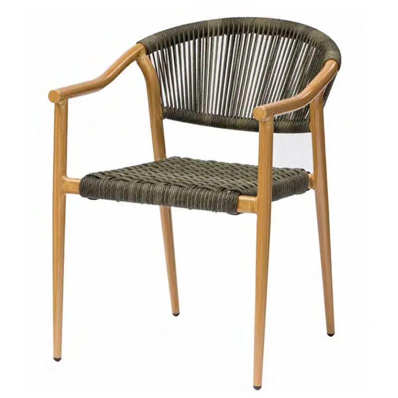 Sillón aluminio exterior apilable | Terraza