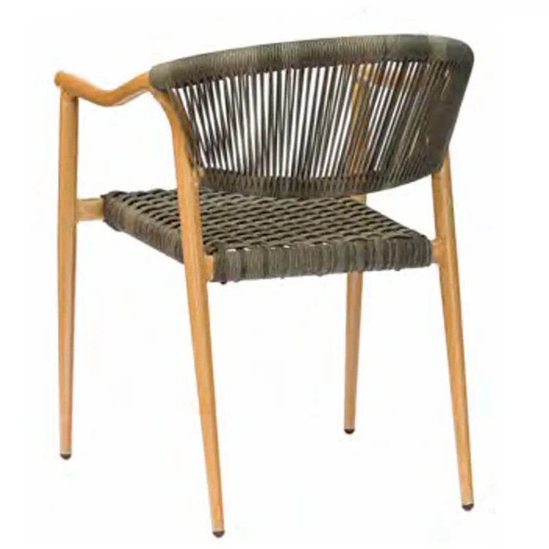 Sillón aluminio exterior apilable | Terraza