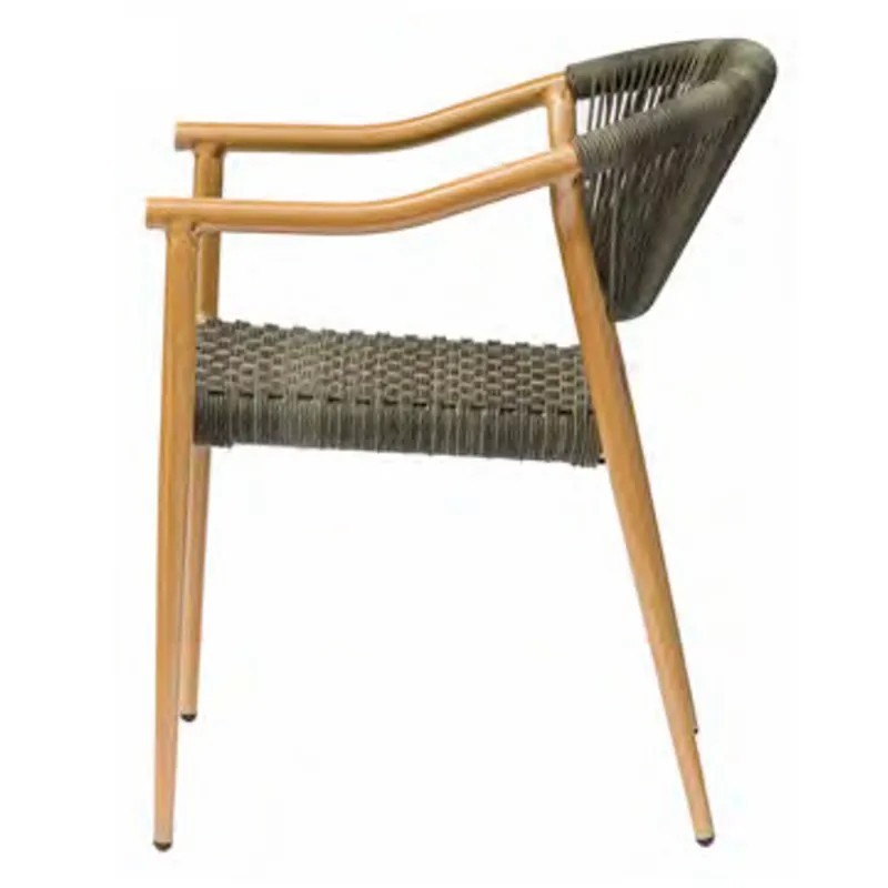 Sillón aluminio exterior apilable | Terraza
