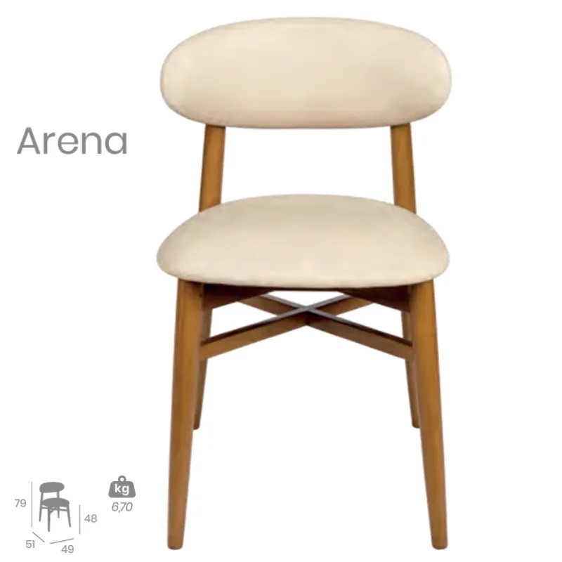 Silla Sinfonía Tapizada | Silla para Hostelería 2