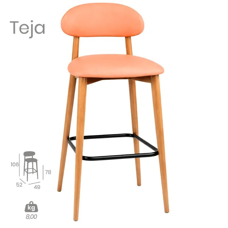 Taburete Sinfonía de Madera | Taburete Hostelería