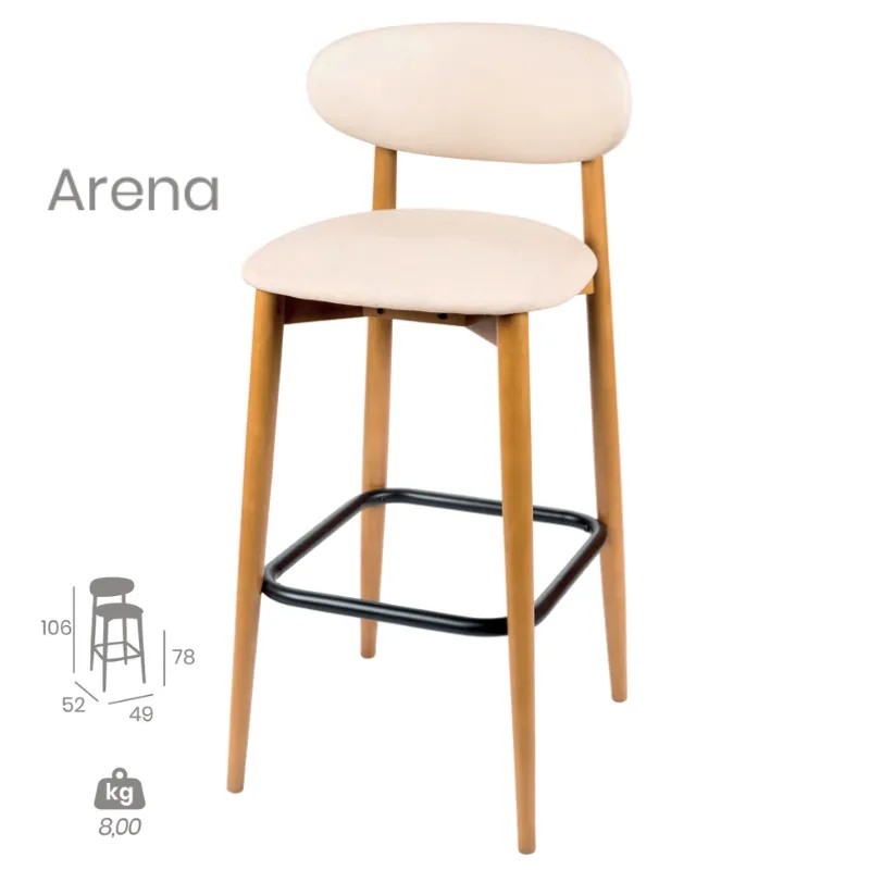 Taburete Sinfonía de Madera | Taburete Hostelería