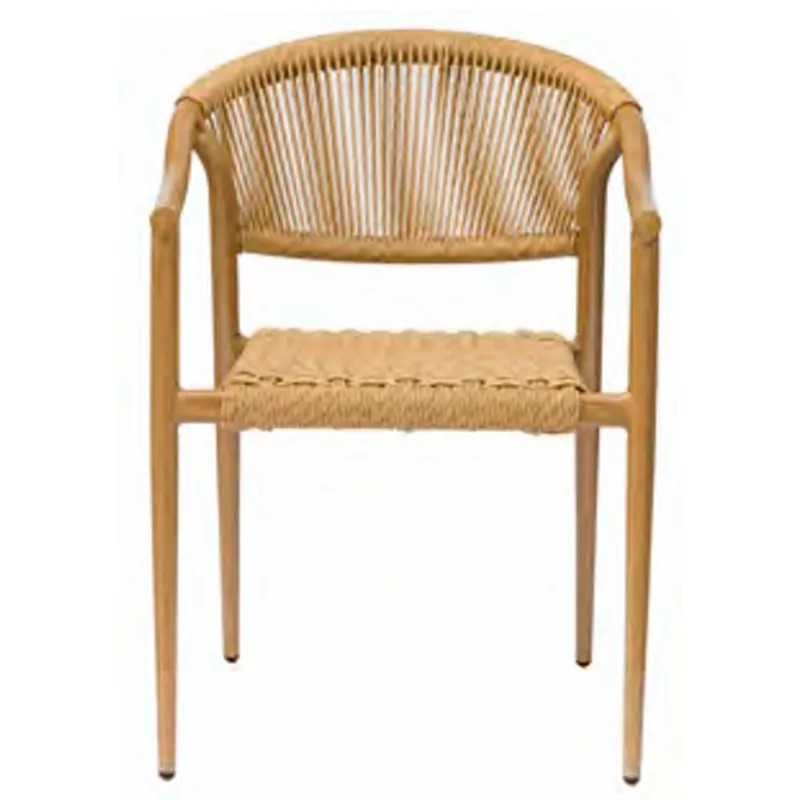 Sillón aluminio exterior apilable | Terraza