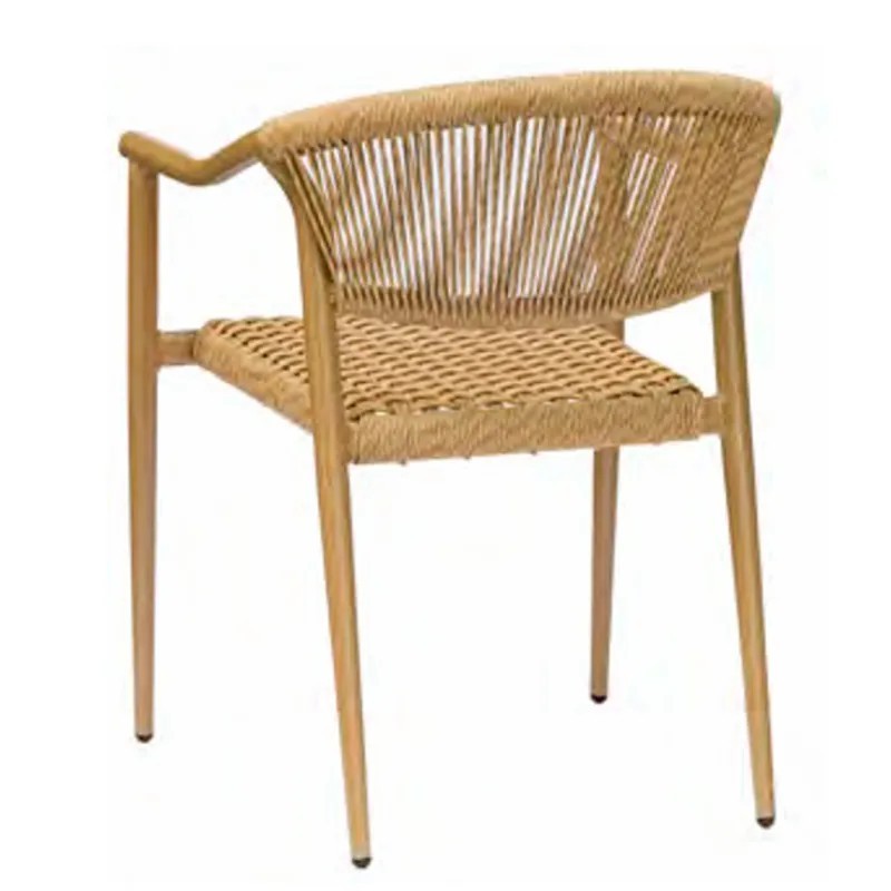 Sillón aluminio exterior apilable | Terraza