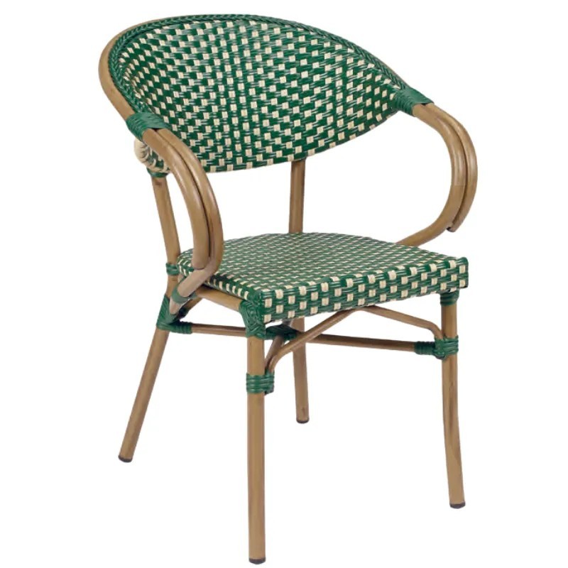 Sillón Filipinas Médula Exterior | Sillón Bistró Aluminio