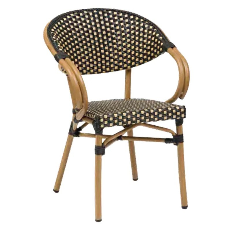 Sillón Filipinas Médula Exterior | Sillón Bistró Aluminio