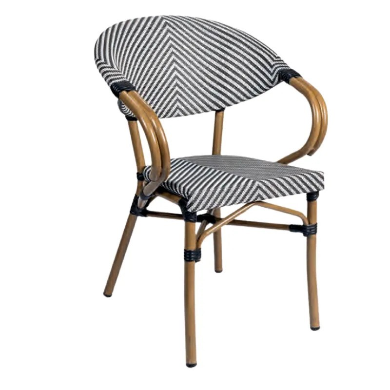 Sillón Filipinas Textilene Exterior | Sillón Bistró Aluminio