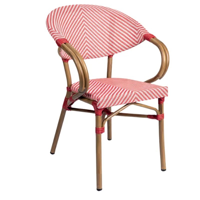 Sillón Filipinas Textilene Exterior | Sillón Bistró Aluminio
