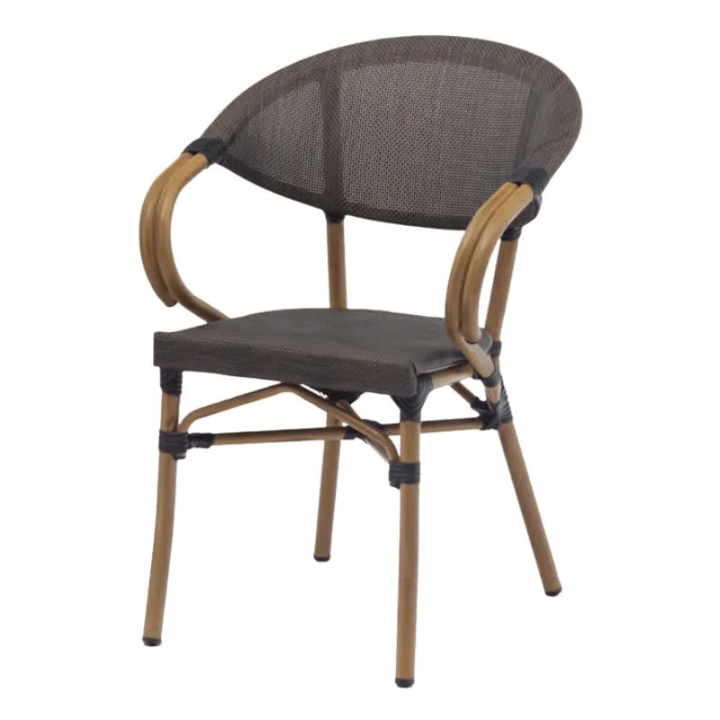 Sillón Filipinas Textilene Exterior | Sillón Bistró Aluminio
