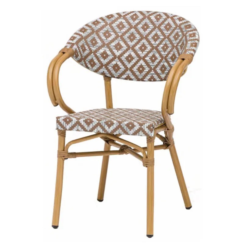 Sillón Filipinas Textilene Exterior | Sillón Bistró Aluminio
