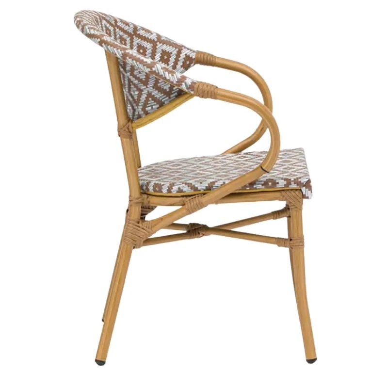Sillón Filipinas Textilene Exterior | Sillón Bistró Aluminio