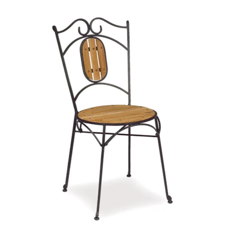 Silla Ronda De Hierro Forjado | Para Hostelería Y Hogar 2