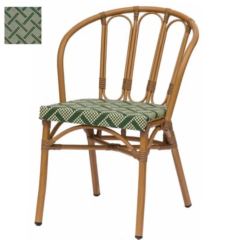 Silla Nassau Textilene Exterior | Silla Bistró Aluminio