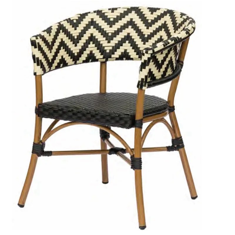 Sillón Rosetón Médula Exterior | Sillón Bistró Apilable