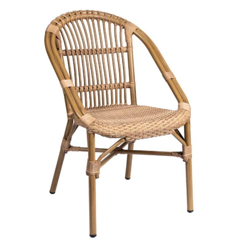 Sillón Barbados Médula Exterior | Sillón Bistró Aluminio