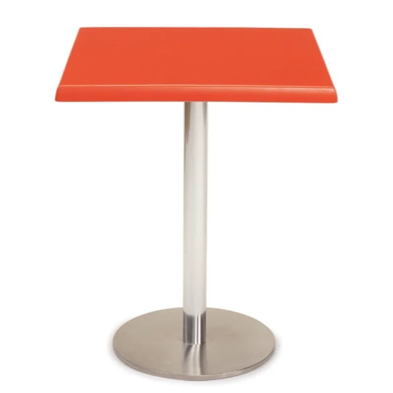 Mesa Nápoles para Hostelería | Base Redonda de Inox