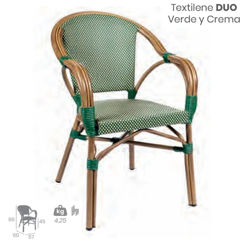 Sillón Biarritz Exterior | Médula y Textilene Hostelería