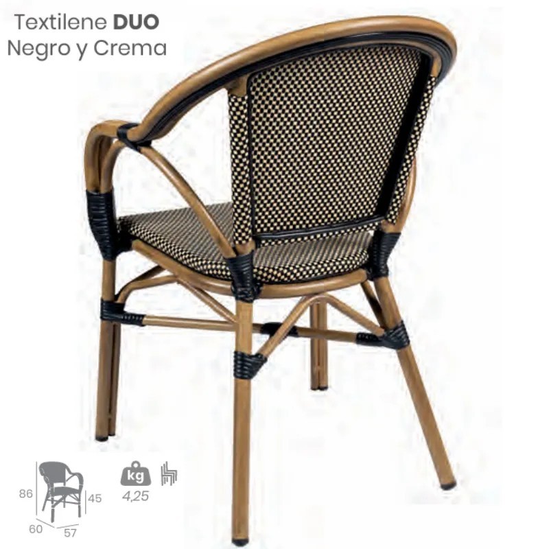 Sillón Biarritz Exterior | Médula y Textilene Hostelería