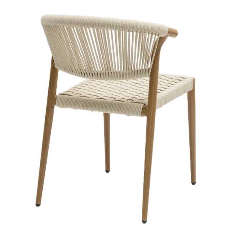 Silla Sídney de Aluminio y Rope | Hostelería