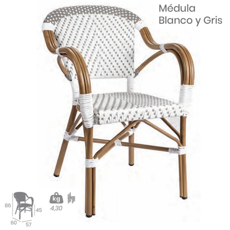 Sillón Biarritz Exterior | Médula y Textilene Hostelería