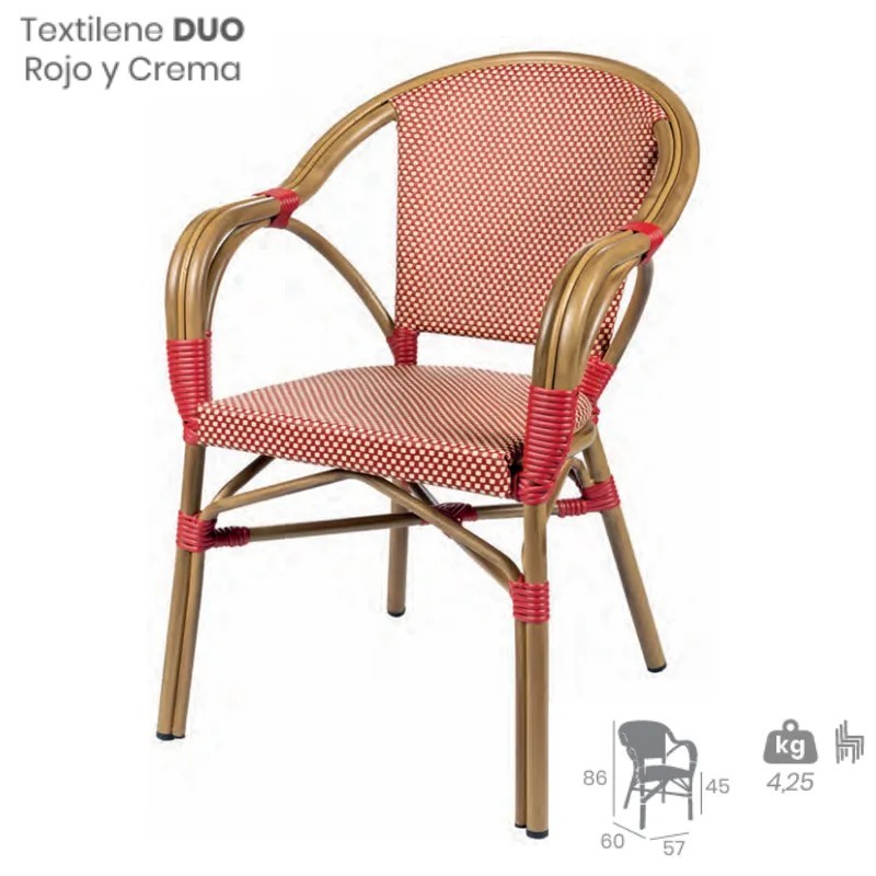Sillón Biarritz Exterior | Médula y Textilene Hostelería