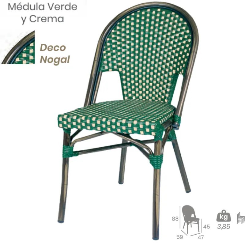Silla Tivoli Exterior | Textilene Hostelería