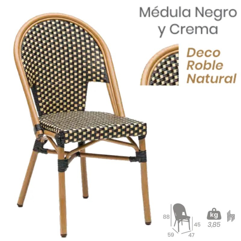 Silla Tivoli Exterior | Textilene Hostelería