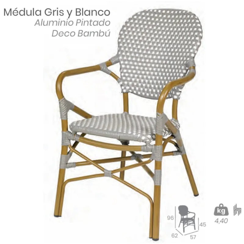 Sillón Orleans Exterior | Sillón Bistró con Brazos Hostelería