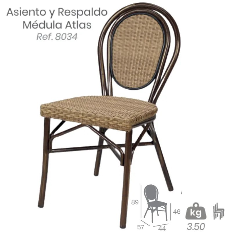 Silla Bulevar Atlas Exterior | Silla Bistró Hostelería Resistente