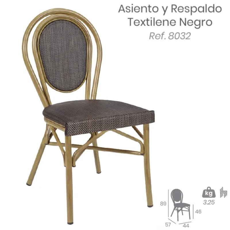 Silla Bulevar Atlas Exterior | Silla Bistró Hostelería Resistente