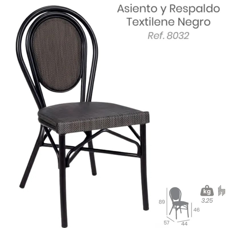 Silla Bulevar Atlas Exterior | Silla Bistró Hostelería Resistente 2