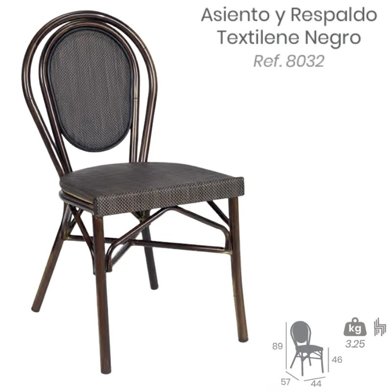 Silla Bulevar Atlas Exterior | Silla Bistró Hostelería Resistente