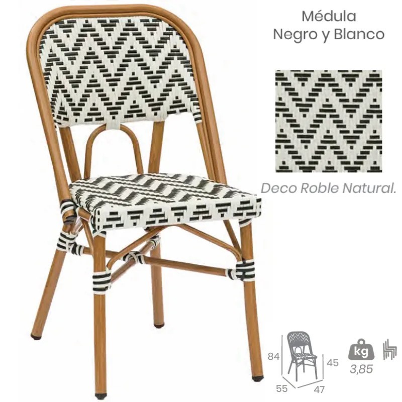 Silla Bordeaux Médula | Silla Bistro Hostelería Exterior