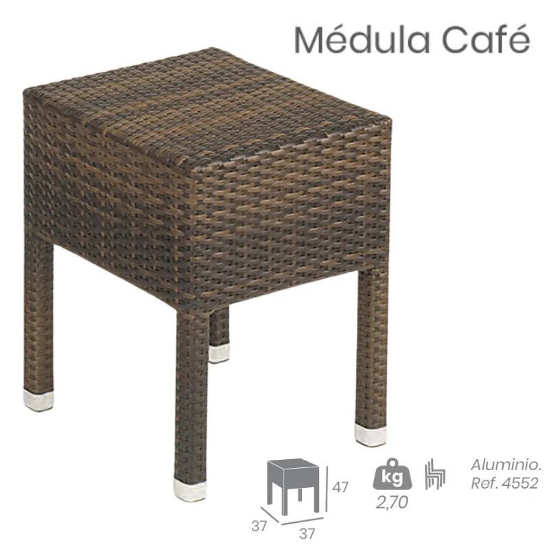 Banqueta Florencia Baja Médula | Taburete Bajo Exterior