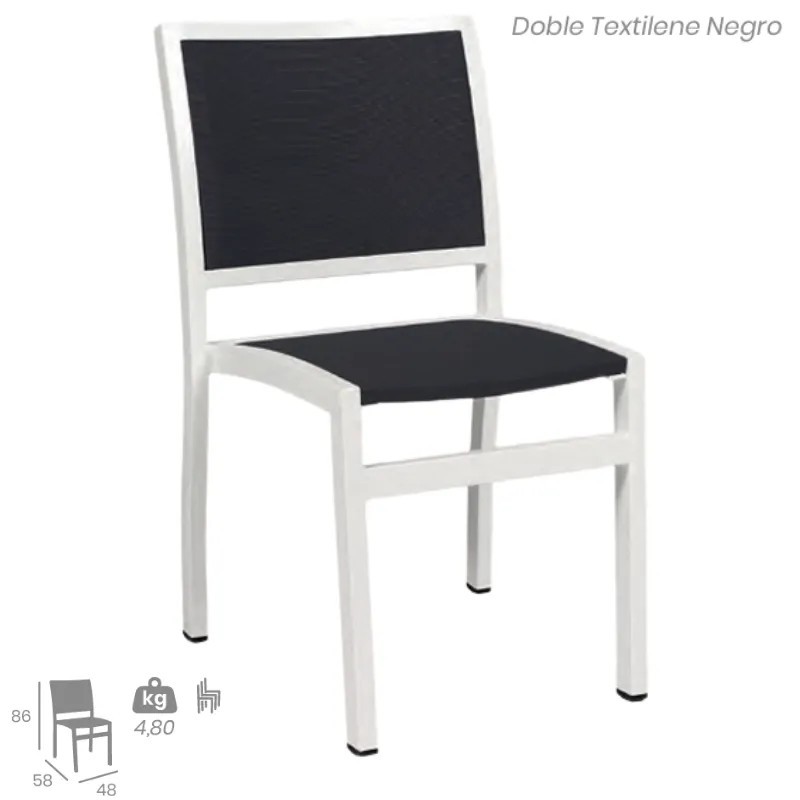 Silla Eros Exterior | Silla de Aluminio para Exterior