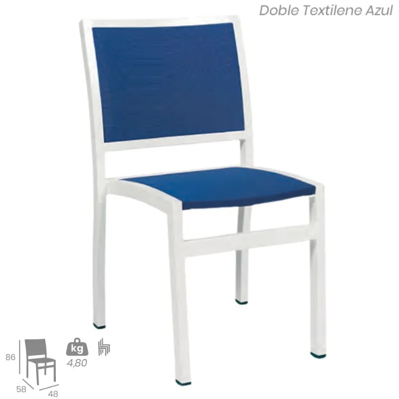 Silla Eros Exterior | Silla de Aluminio para Exterior