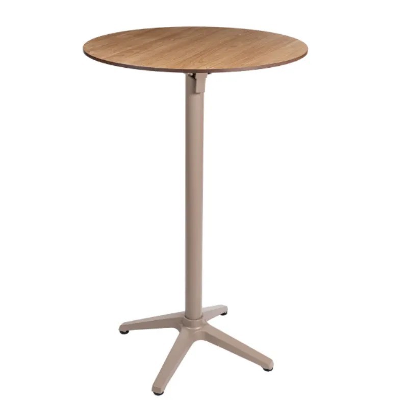 Mesa Islandia Abatible Alta 109 cm | Exterior con Contrapeso