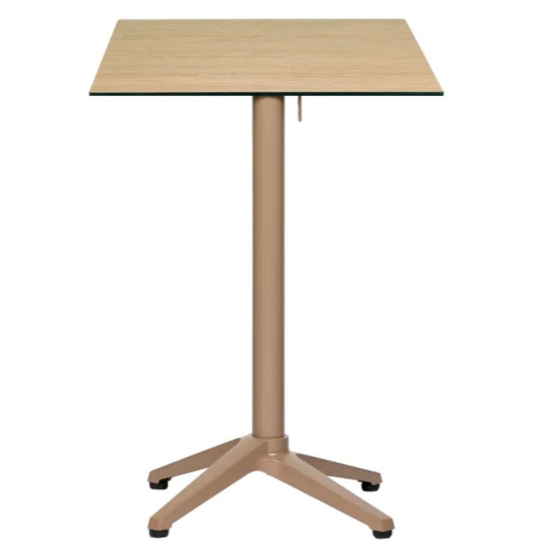 Mesa Islandia Abatible Alta 109 cm | Exterior con Contrapeso