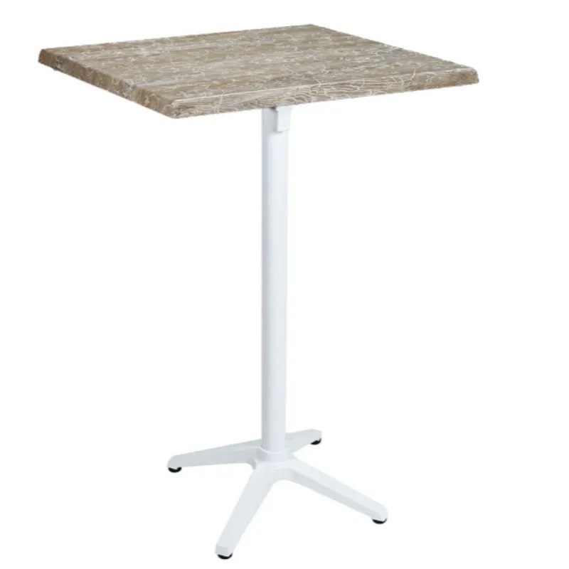 Mesa Islandia Abatible Alta 109 cm | Exterior con Contrapeso