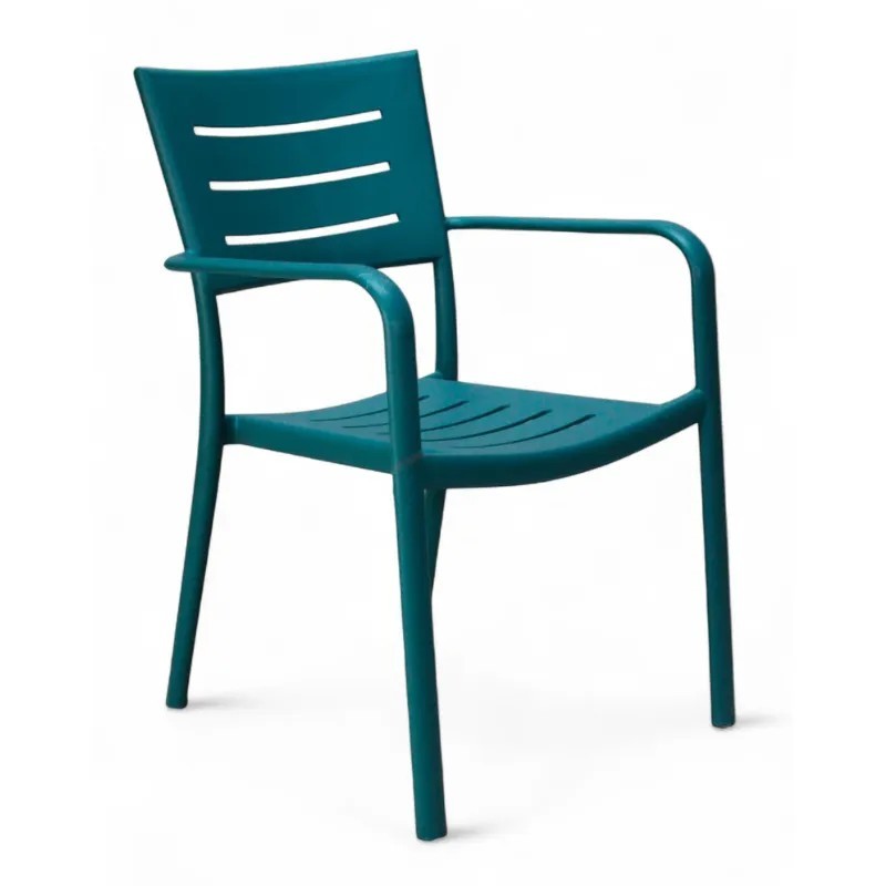 Silla Creta Apilable Polipropileno | Mobiliario Exterior