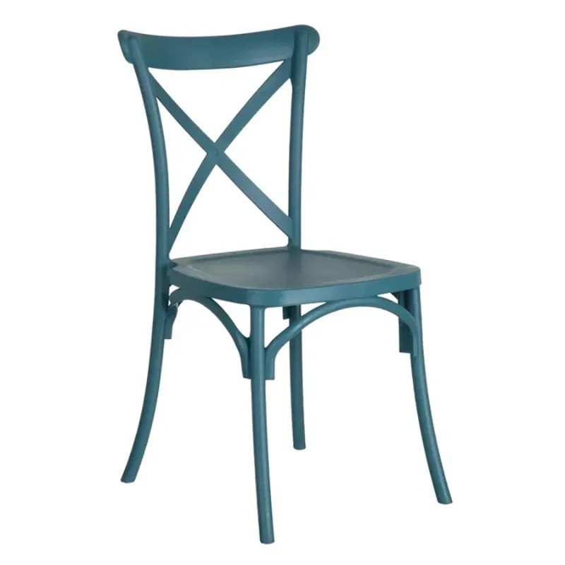 Silla Crossback Resina | Apilable Exterior