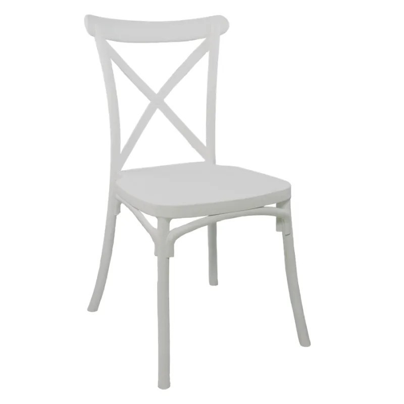 Silla Crossback Resina | Apilable Exterior
