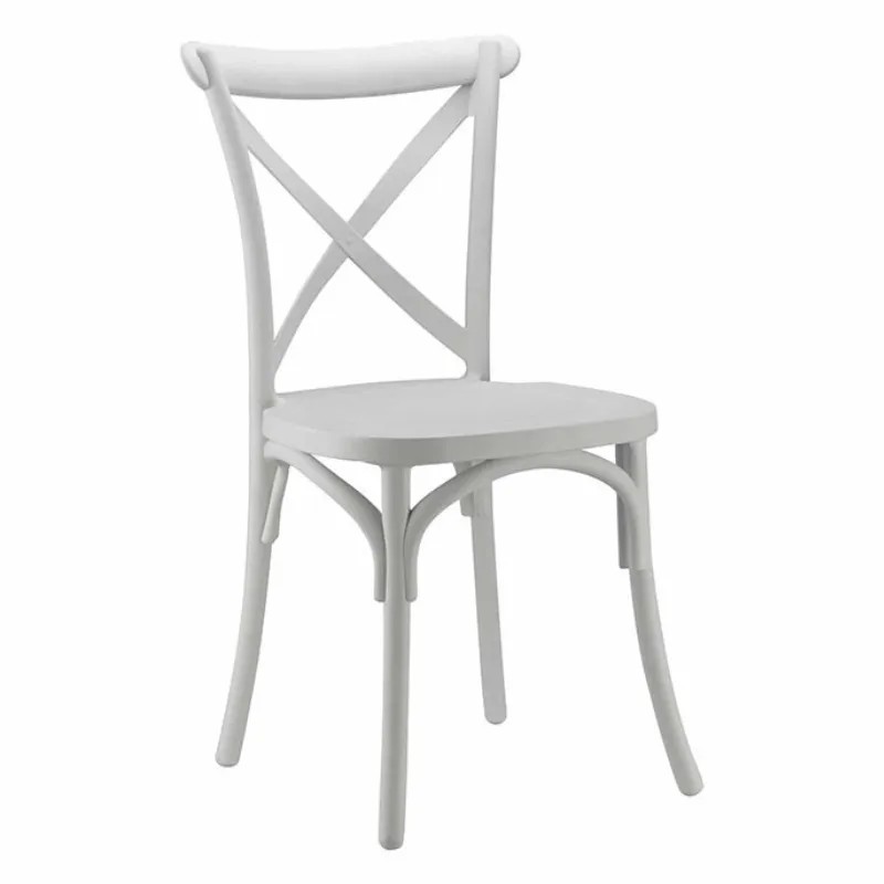 Silla Crossback Polipropileno | Exterior Apilable