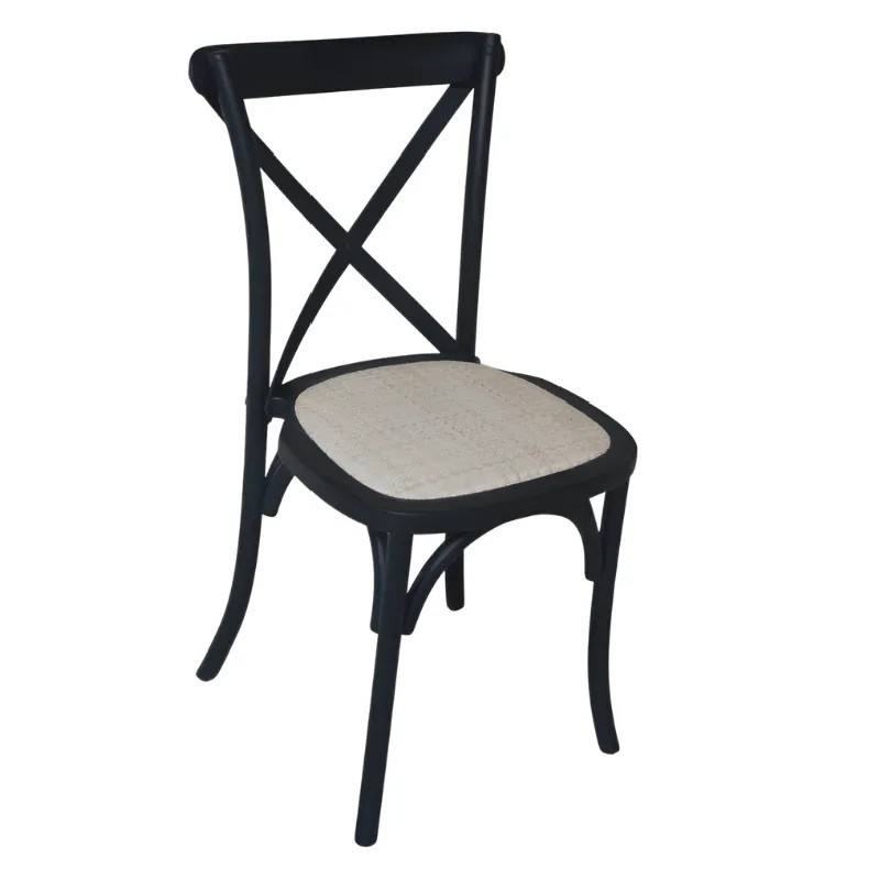 Silla Crossback Madera Haya | Ratán Natural