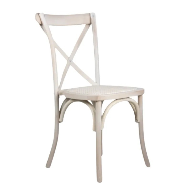Silla Crossback Madera Haya | Ratán Natural 2