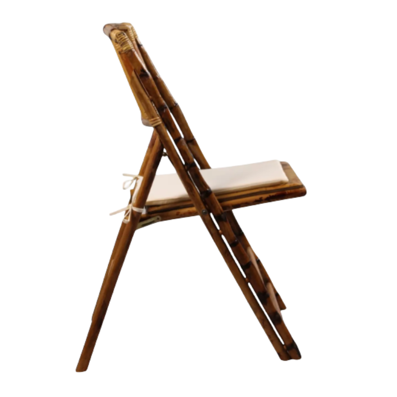 Silla Bambú Reforzada | Plegable Natural