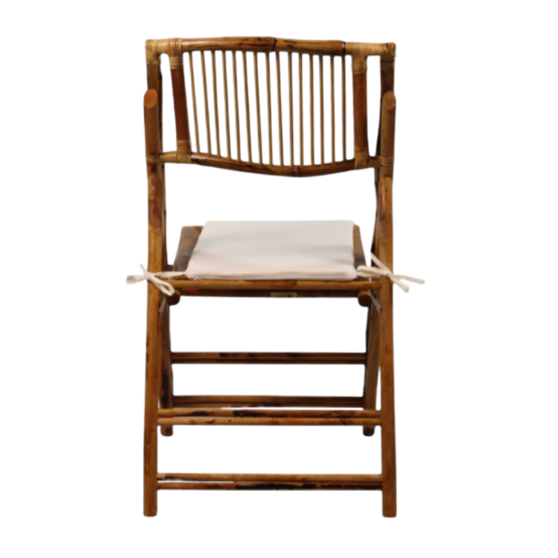 Silla Bambú Reforzada | Plegable Natural