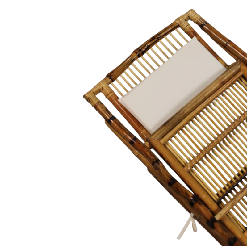 Silla Bambú Reforzada | Plegable Natural